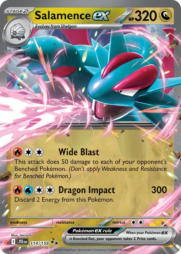Salamence ex 「JTG 114/159」「EN」