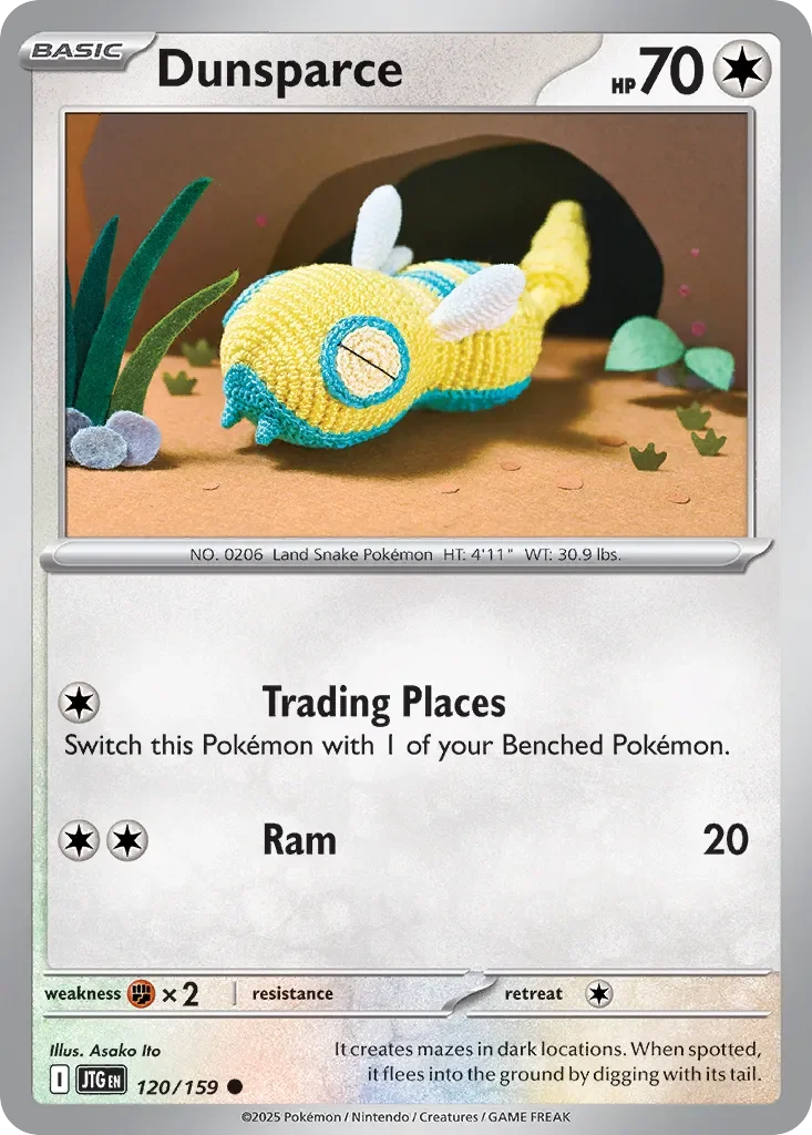 Dunsparce 「JTG 120/159」「EN」