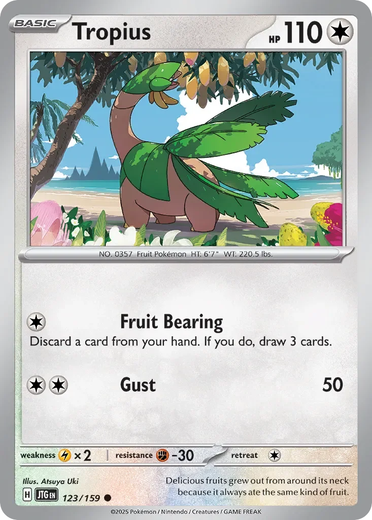 Tropius 「JTG 123/159」「EN」