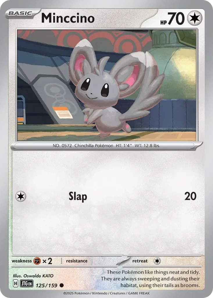 Minccino 「JTG 125/159」「EN」