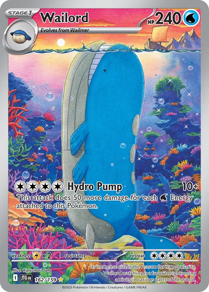 Wailord 「JTG 162/159」「EN」