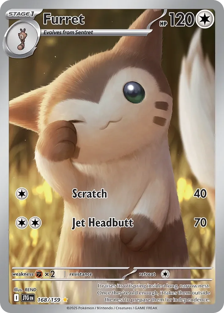 Furret 「JTG 168/159」「EN」
