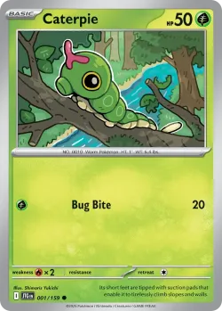 Caterpie #001/159 · Pokémon