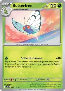 Butterfree #003/159 · Pokémon