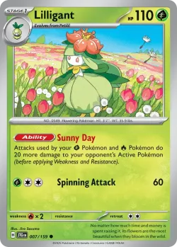 Lilligant #007/159 · Pokémon