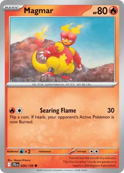 Magmar #020/159 · Pokémon