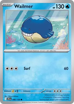 Wailmer #040/159 · Pokémon