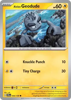 Alolan Geodude #044/159 · Pokémon