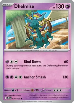 Dhelmise #070/159 · Pokémon
