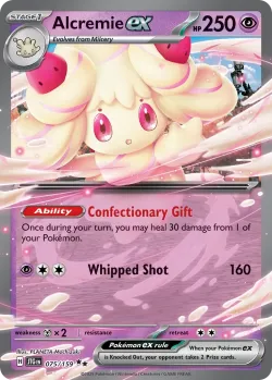 Alcremie ex #075/159 · Pokémon