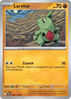 Larvitar #080/159 · Pokémon