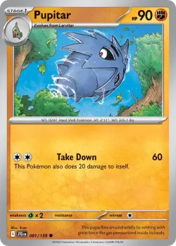 Pupitar #081/159 · Pokémon