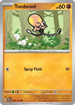 Toedscool #088/159 · Pokémon