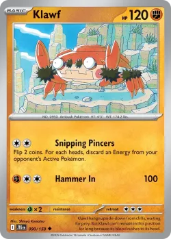 Klawf #090/159 · Pokémon
