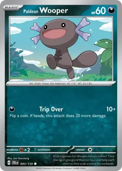 Paldean Wooper #093/159 · Pokémon