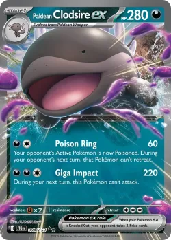 Paldean Clodsire ex #094/159 · Pokémon