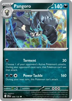 Pangoro #099/159 · Pokémon