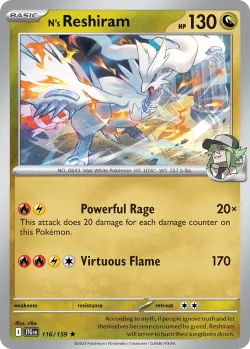 N's Reshiram #116/159 · Pokémon