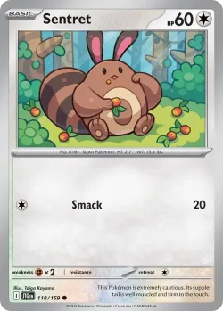 Sentret #118/159 · Pokémon