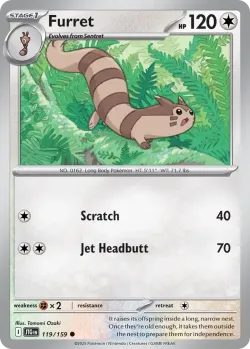 Furret #119/159 · Pokémon