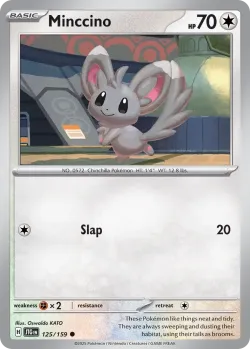 Minccino #125/159 · Pokémon