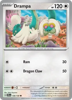 Drampa #130/159 · Pokémon