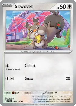 Skwovet #131/159 · Pokémon