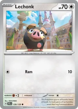 Lechonk #139/159 · Pokémon