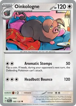 Oinkologne #140/159 · Pokémon