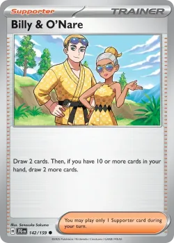Billy & O'Nare #142/159 · Pokémon