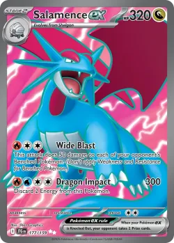 Salamence ex 「JTG 177/159」「EN」