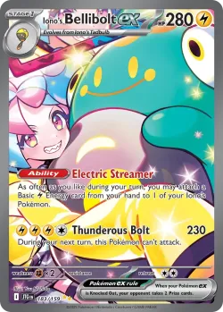 Iono's Bellibolt ex 「JTG 183/159」「EN」