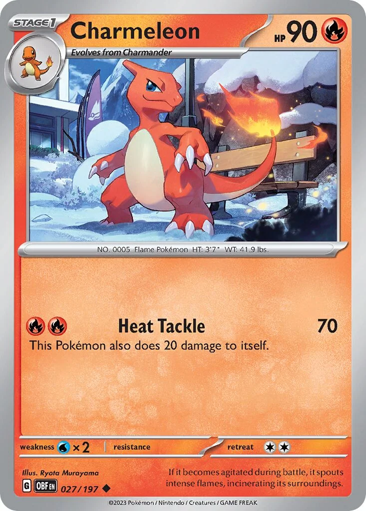 Charmeleon 「OBF 027/197」「EN」