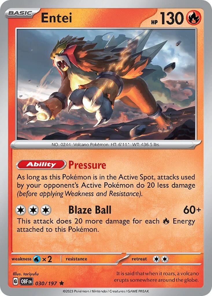 Entei 「OBF 030/197」「EN」