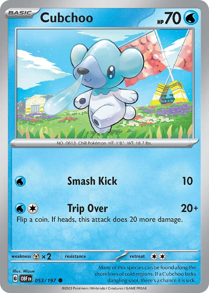 Cubchoo 「OBF 053/197」「EN」