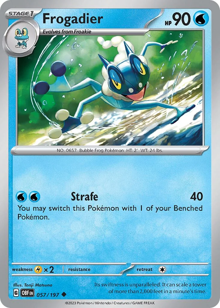Frogadier 「OBF 057/197」「EN」