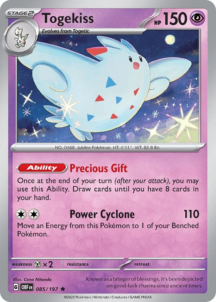Togekiss 「OBF 085/197」「EN」