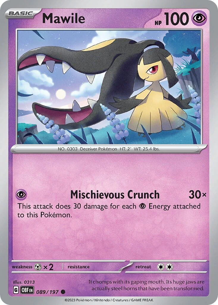Mawile 「OBF 089/197」「EN」