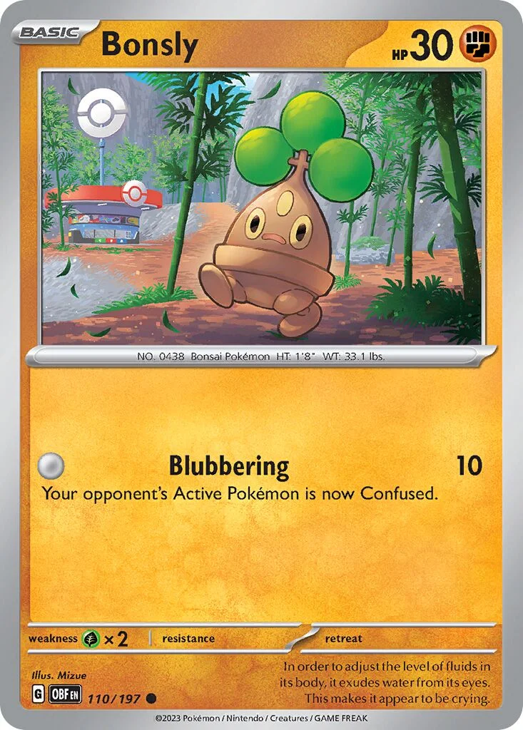 Bonsly 「OBF 110/197」「EN」