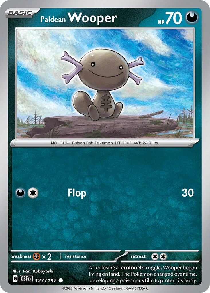 Paldean Wooper 「OBF 127/197」「EN」