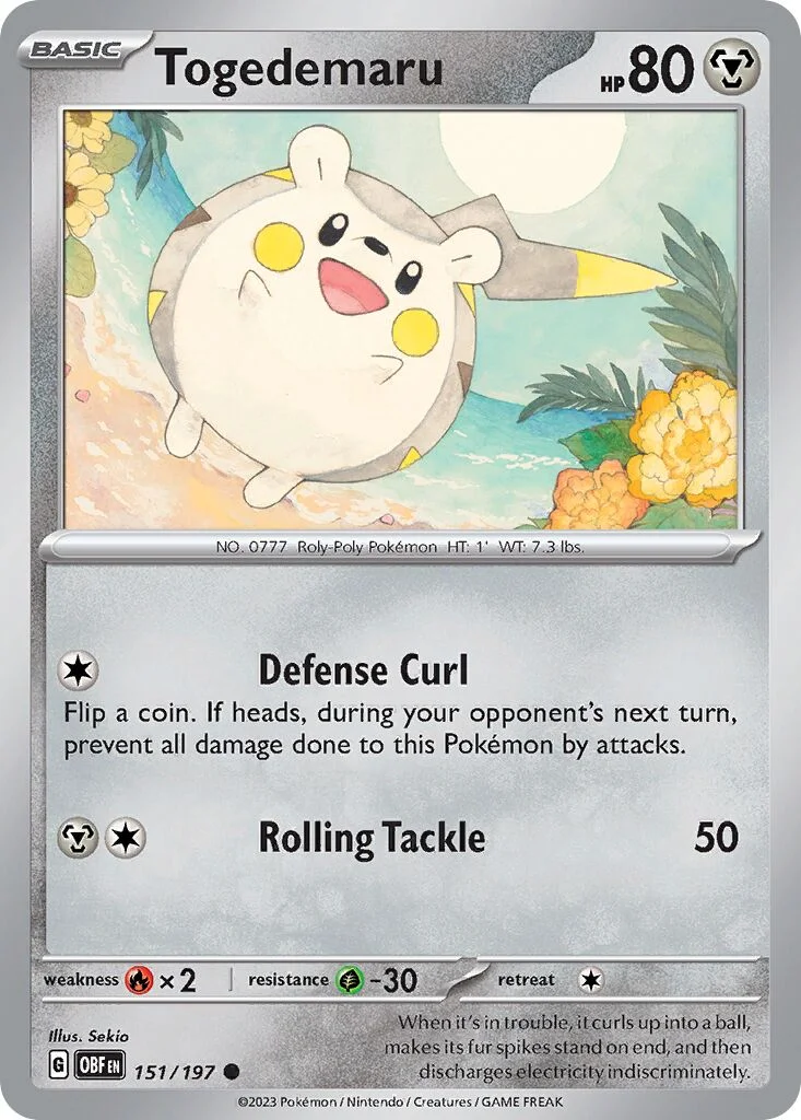 Togedemaru 「OBF 151/197」「EN」