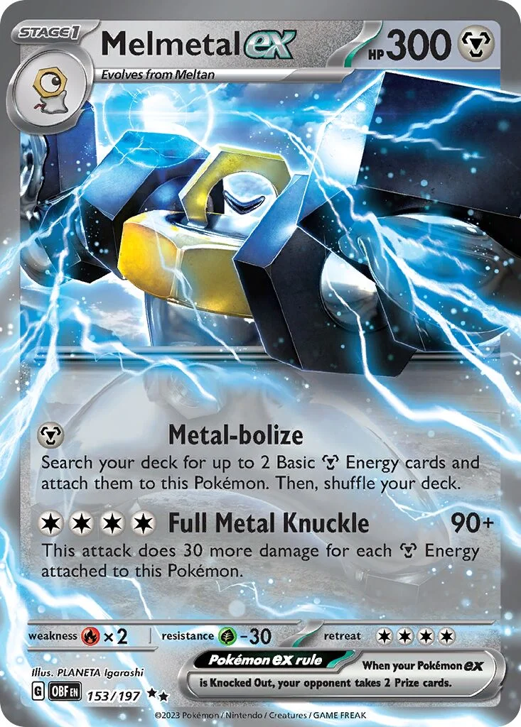 Melmetal ex 「OBF 153/197」「EN」