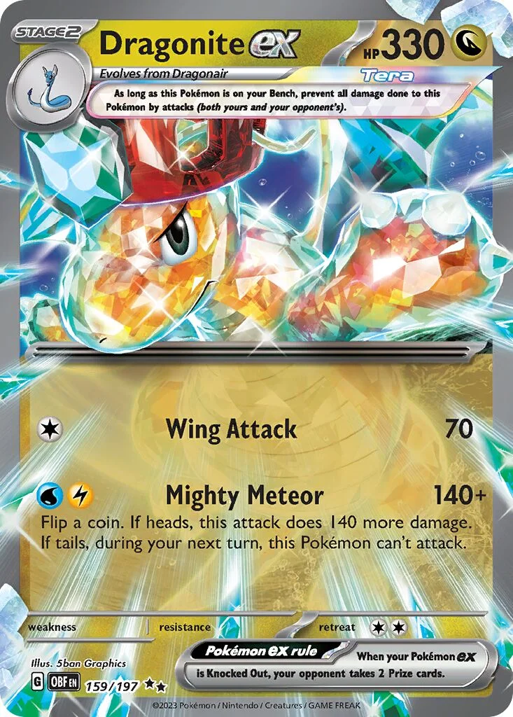 Dragonite ex 「OBF 159/197」「EN」