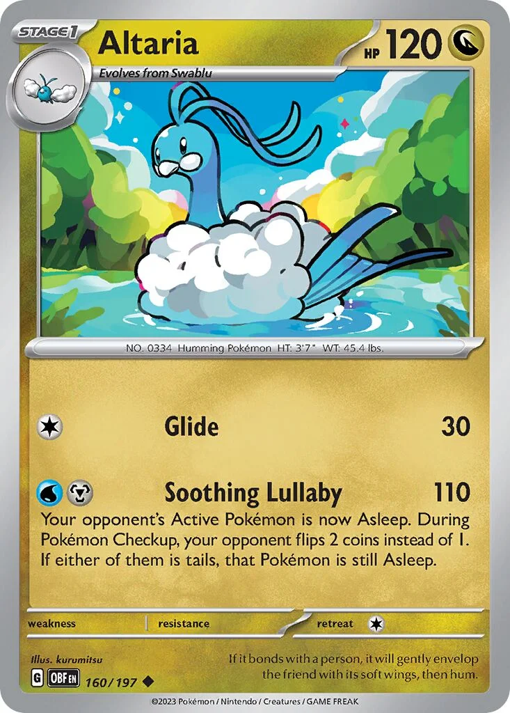 Altaria 「OBF 160/197」「EN」