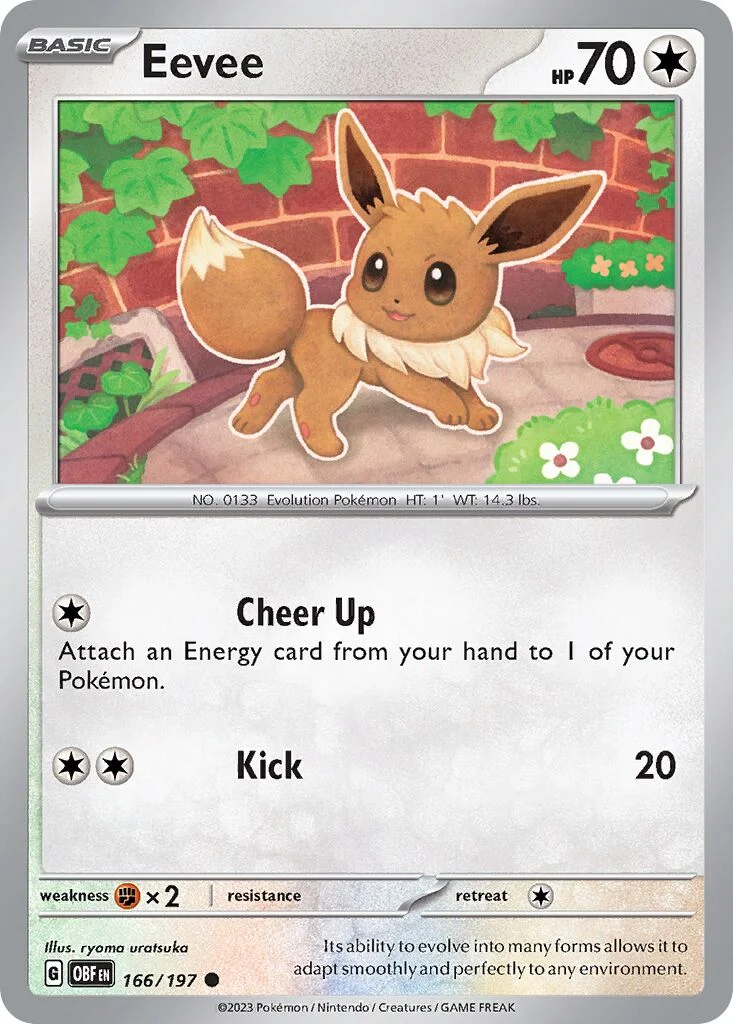 Eevee 「OBF 166/197」「EN」