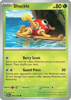 Shuckle #005/197 · Pokémon