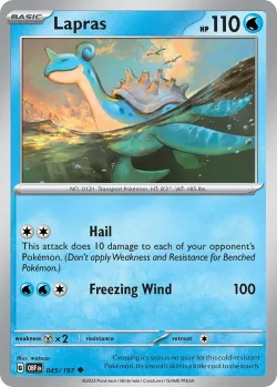 Lapras #045/197 · Pokémon