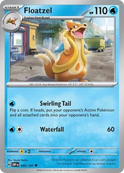 Floatzel #049/197 · Pokémon