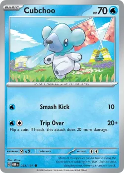 Cubchoo #053/197 · Pokémon