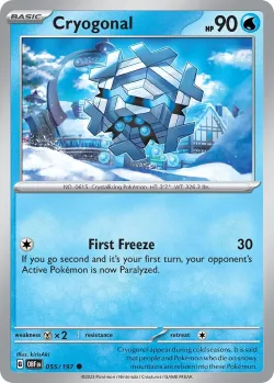 Cryogonal #055/197 · Pokémon